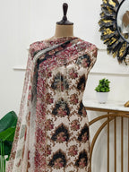 Noorani Glass Organza Hand Work Suit