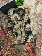 Noorani Glass Organza Hand Work Suit