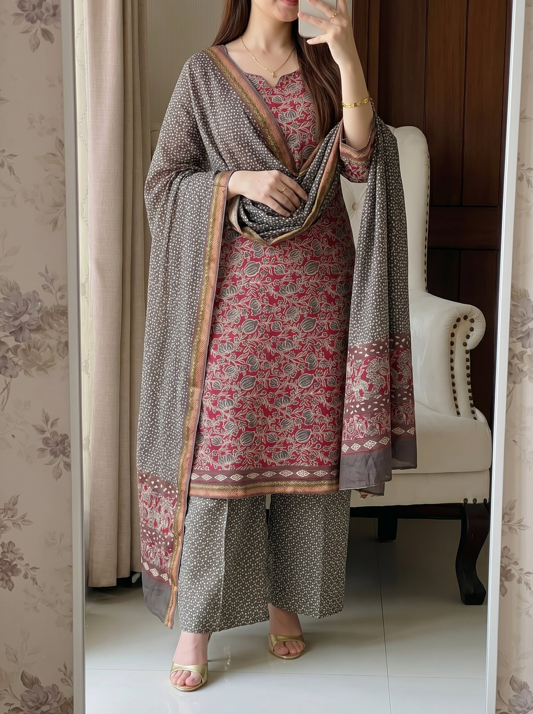 Samaira Beautiful Japuri Cotton Suit